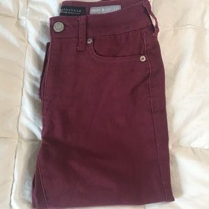 Maroon Jeggings